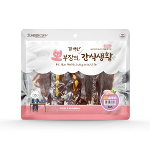 뽀부장의 완벽한 간식생활 오리슬라이스300gX50개(1박스)