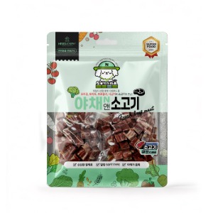 야채앤 소고기 큐브160g