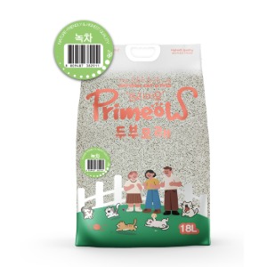 프리미요 두부모래18L(녹차)