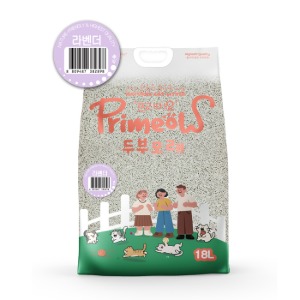 프리미요 두부모래18L(라벤더)