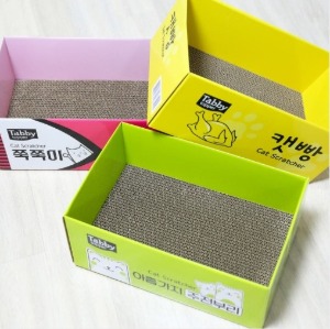 테비 스크래쳐 박스 3종세트 (1px3)