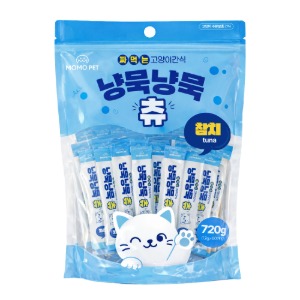【매장】냥묵냥묵 고양이츄 참치 12gX60개입