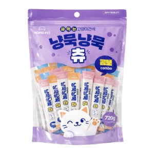 【매장】냥묵냥묵 고양이츄 콤보 12gX60개입