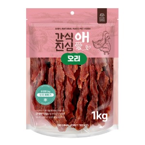 【매장】간식애진심 오리꽈배기1kg-인터넷판매금지